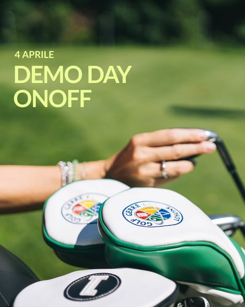 Golf Gerre Losone: Demo Day ONOFF il 4 aprile