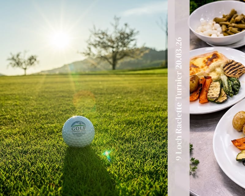 Golf Club Küssnacht: Erstes 9-Loch-Raclette-Turnier erfolgreich