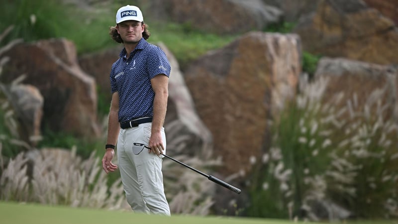 Freddy Schott blieb auf der DP World Tour in Indien auch am zweiten Tag der Spieler im Fokus. (Foto: Getty)