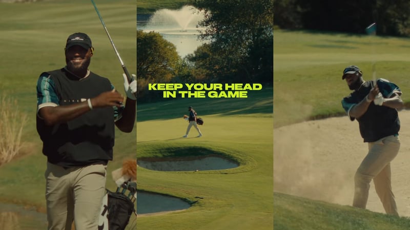 LeBron James zeigt in der neuen Nike Werbung worauf es beim Golf wirklich ankommt. (Foto: X/Nike)