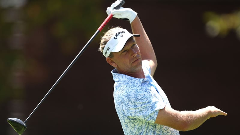 Marcel Siem spielt sich auf der DP World Tour mit einer starken zweiten Runde sicher ins Wochenende. (Foto: Getty)