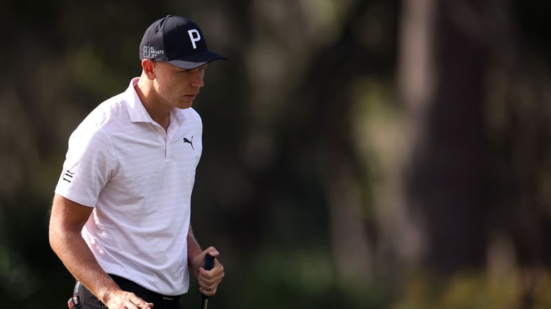 Matti Schmid ordnet im MagentaSport Interview seine bisherige Leistung bei der Players Championship ein. (Foto: Getty)