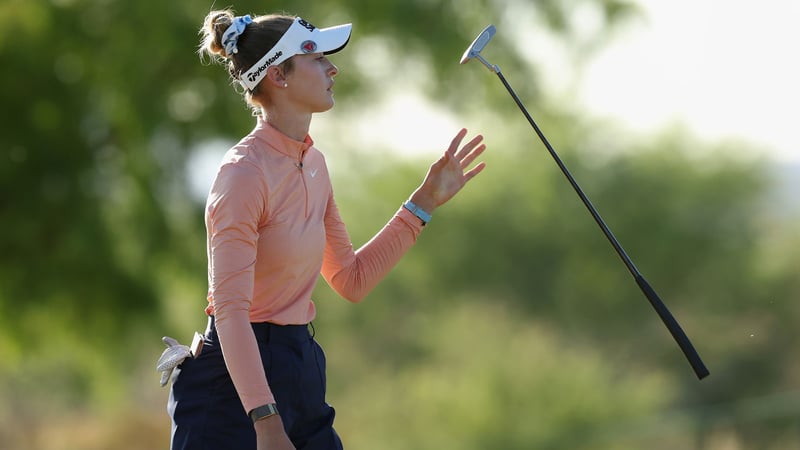Nelly Korda übernimmt am zweiten Tag der Ford Championship der LPGA Tour (Foto: Getty)