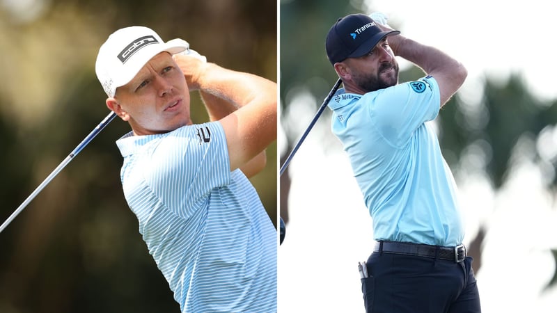 Nach der Players Championship 2026 sprachen Matti Schmid und Stephan Jäger über ihre Eindrücke. (Fotos: Getty)