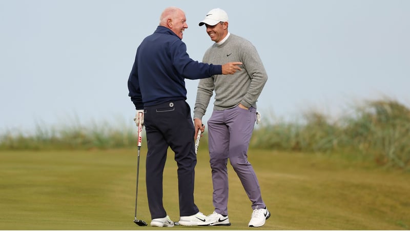 Rory McIlroy gewinnt das Seminole Pro-Member Turnier mit seinem Vater, Gerry (Foto: Getty)