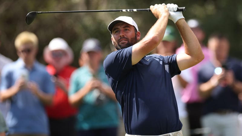 Scottie Scheffler wird bei der Houston Open auf der PGA Tour nicht abschlagen. (Foto: Getty)