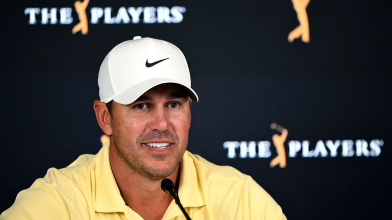 Brooks Koepka spricht in einer Pressekonferenz über seinen Angstgegner bei THE PLAYERS. (Foto: Getty)