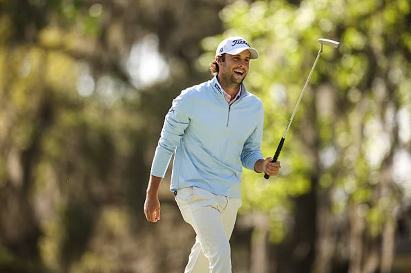 Davis Lamb gewinnt die Club Car Championship auf der Korn Ferry Tour und feiert in Savannah seinen ersten Sieg auf der Tour. (Foto: Getty)