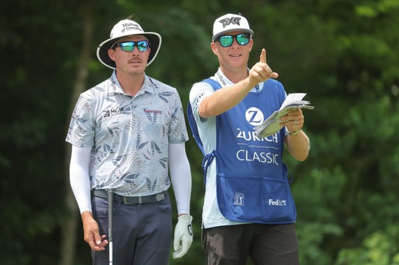 Dahmen und sein Caddy: Wiedersehen bei der Players Championship