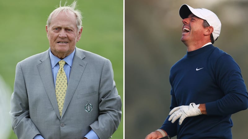 Jack Nicklaus gibt Rory McIlroy vor dem US Masters 2026 einen besonderen Ratschlag. (Fotos: Getty)