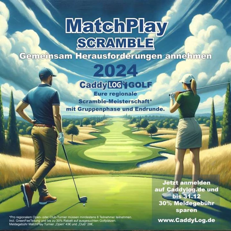Gemeinsam stärker! ? 2er Scramble MatchPlay Meisterschaft 2024