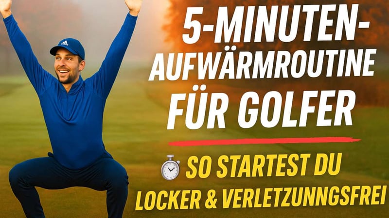 5-Minuten-Aufwärmroutine für Golfer – so startest du locker & verletzungsfrei