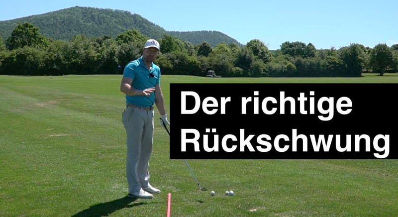 Der richtige Rückschwung im Golf