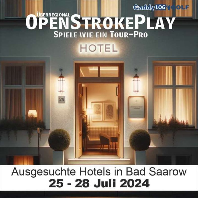 Dem perfekten Aufenthalt während des 4 Tage Caddylog Golfturniers?