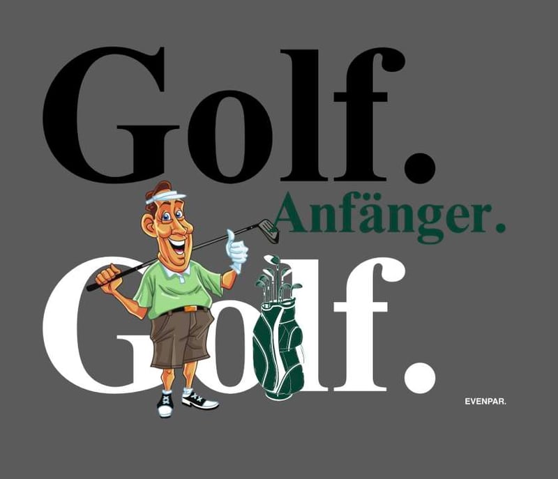 Anfänger im Golfshop.