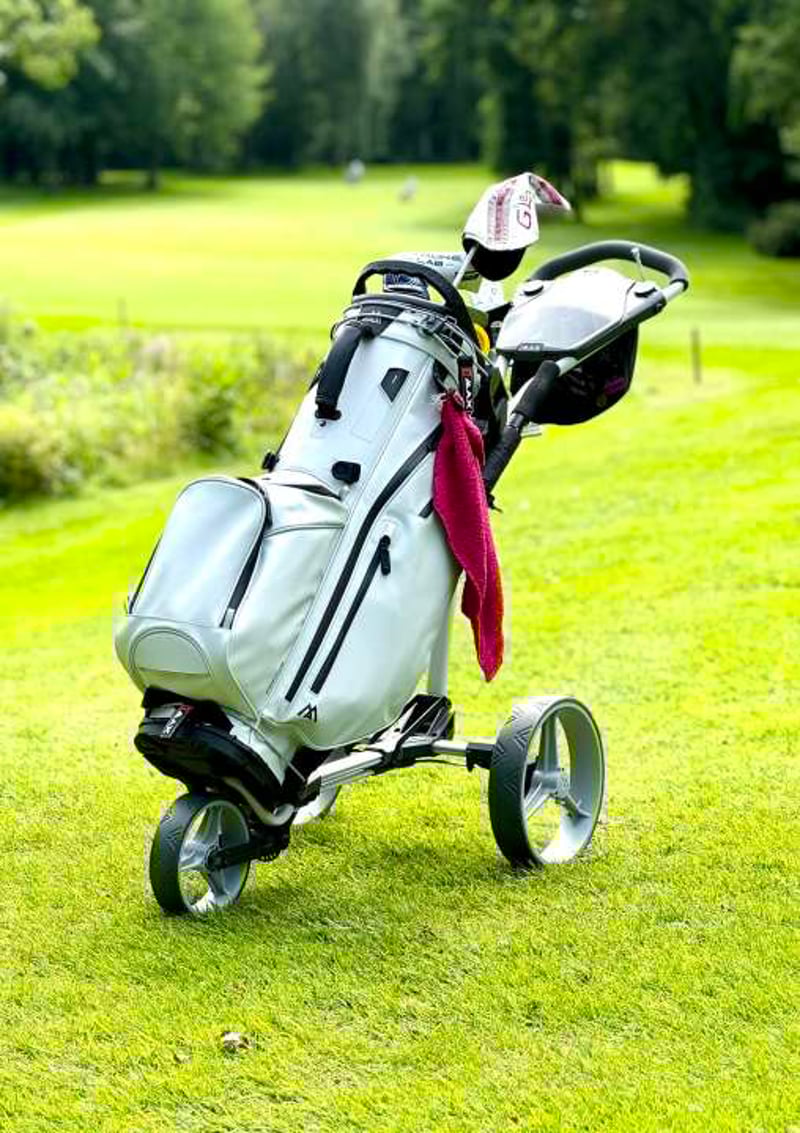 Produkttest – Teil 3 – Big Max DriLite Hybrid prime Bag zusammen mit dem  Blade Trolley 3-Rad