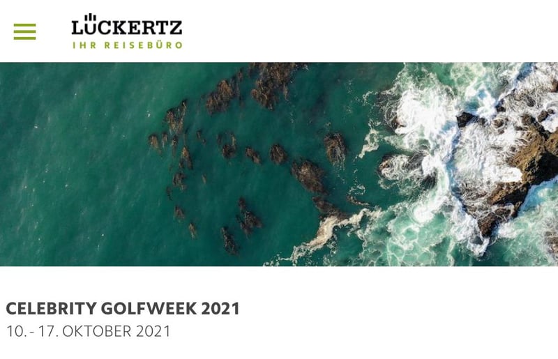 Last Minute Anmeldungen: CELEBRITY GOLFWEEK 2021