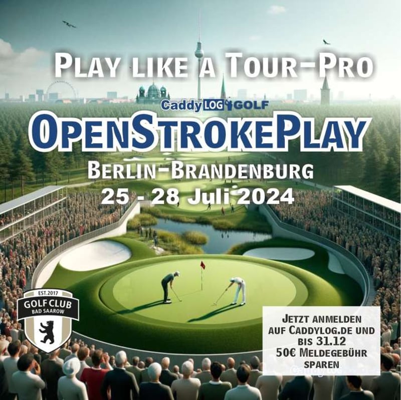 ?️‍♂️ **Caddylog OpenStrokePlay Turnier – „Spielen wie ein Tour-Pro“ in Bad Saarow!** ?️‍♀️