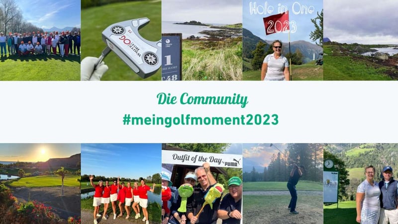 Golfmomente 2023 unserer Community