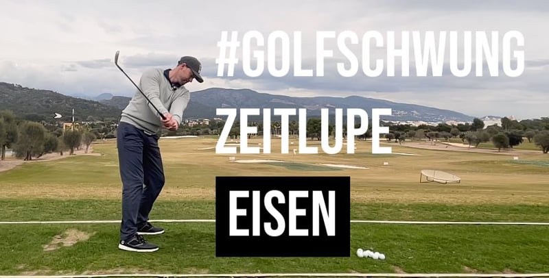 Golfschwung Zeitlupe EisenㅣGolfschwung Slow Motion