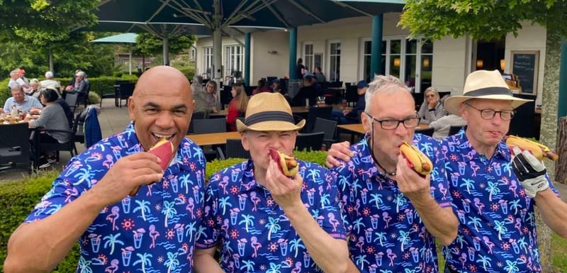 Vatertag mit Sonne, Wurst und Regen