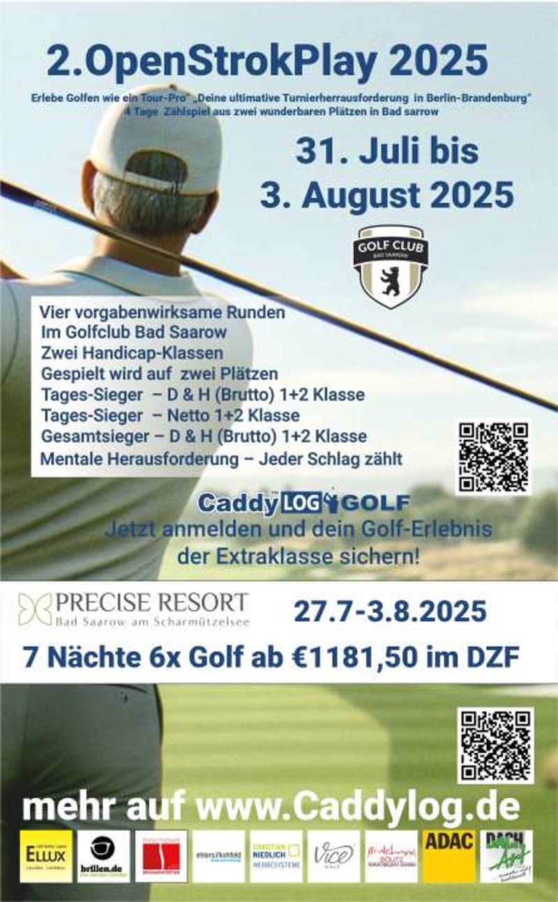 ?️‍♂️ 2. OpenStrokPlay 2025 – Dein ultimativer Golf-Wettkampf! ⛳?