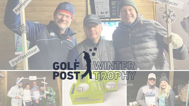 Der Start der Golf Post Winter Trophy