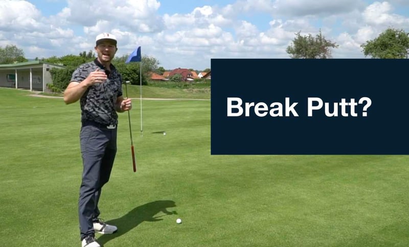 Vermeide DIESEN Fehler beim Putten I Break Putt – mit Silas Wagner