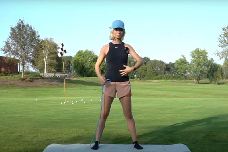 Golf Fitness Übungen für Zuhause I Golf spezifische Muskeln stärken