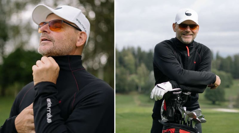 Golf trifft Style. artes motus stattet Reinhard-Karl Üblacker aus