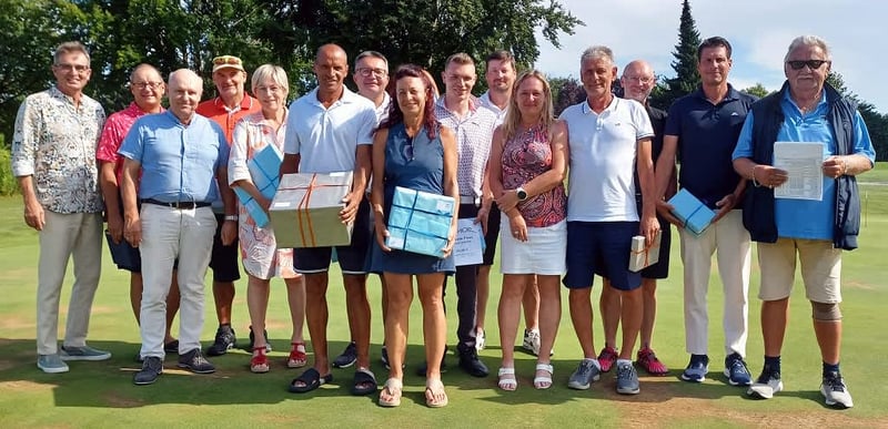 Andrea Krell und Clarence Kern vorne