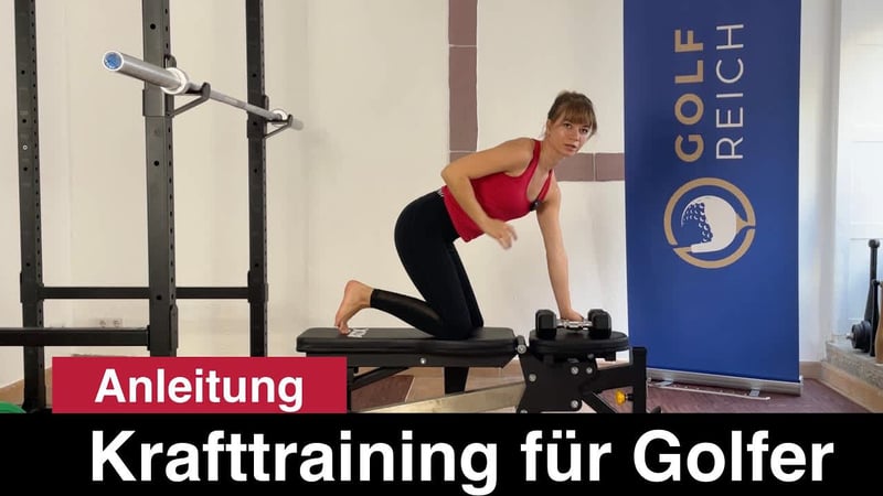 (Video) Effektives Krafttraining für Golfer: Mehr Power für deinen Schwung