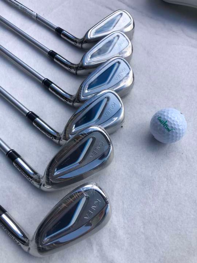 2. Teil meines Produkttests der neuen Golfschlägerserie für Frauen „Kalea Premier EISEN 7-9, PW, SW und AW“ von TaylorMade!