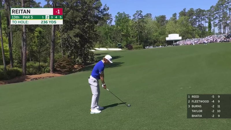 Reitan schlägt Eagle von 236 Yards – Spektakulärer Shot am 13. Loch