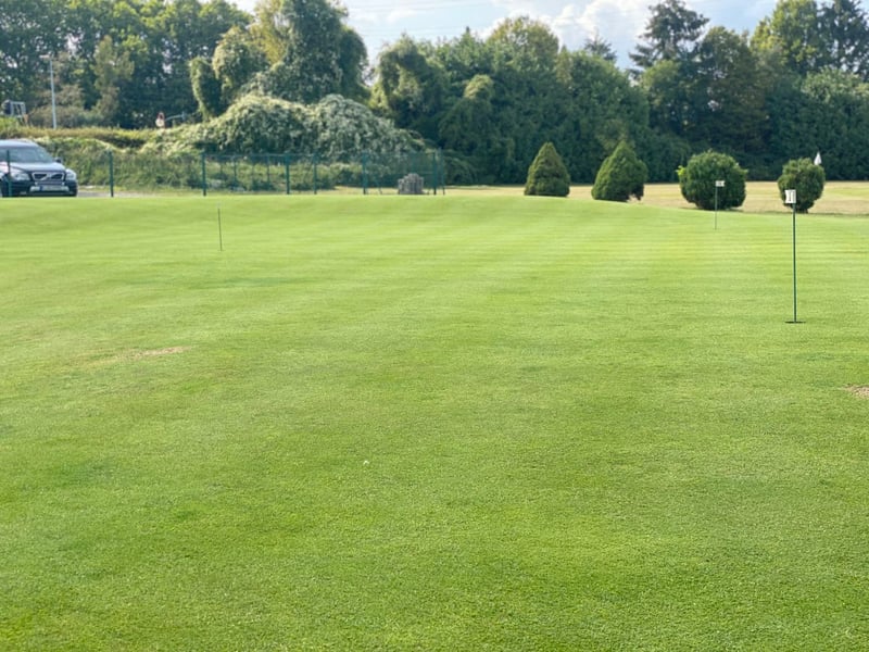 Puttgeschwindigkeit und effektive Lochgröße