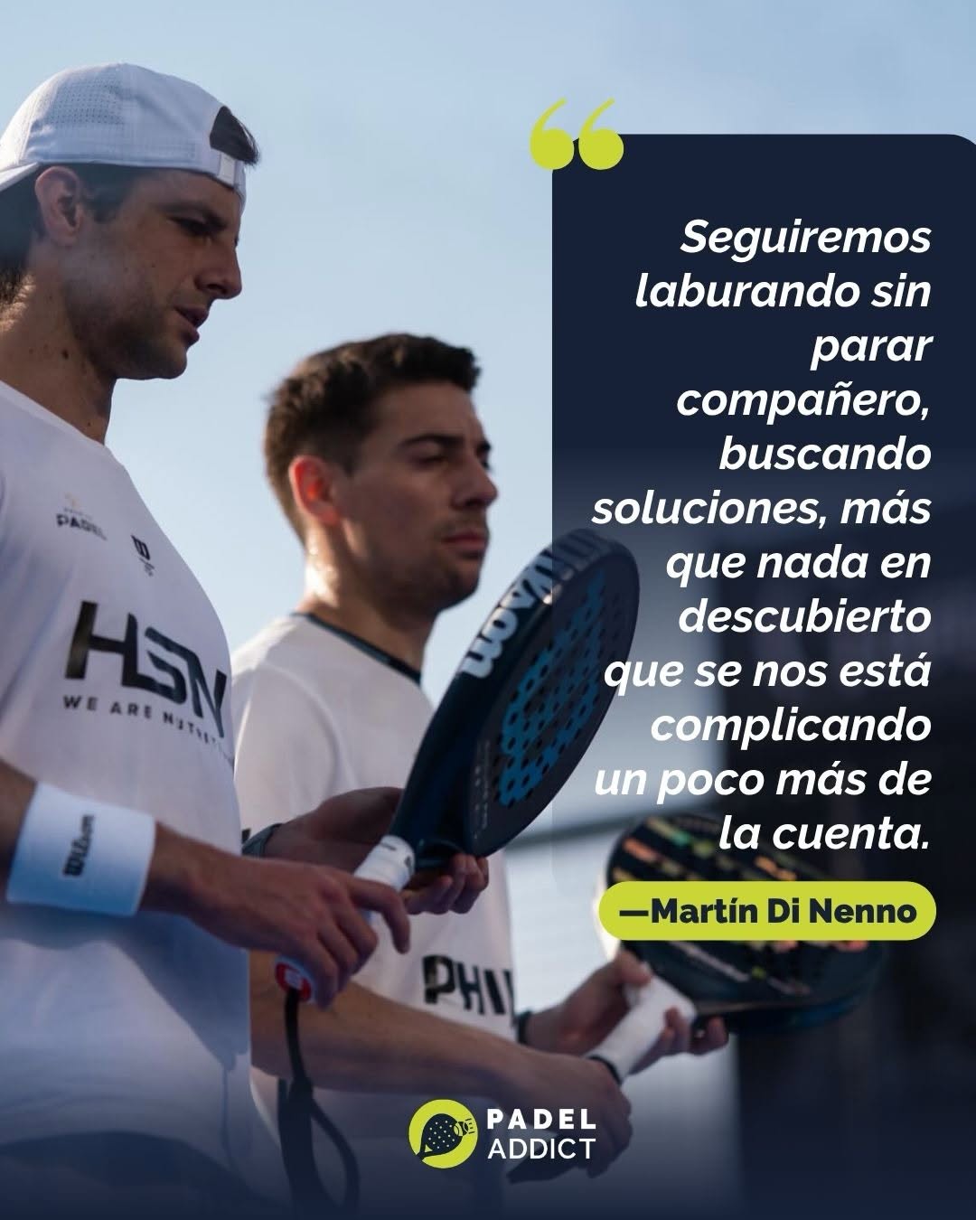 Di Nenno reconoce dificultades en el aire libre tras caída en Newgiza P2