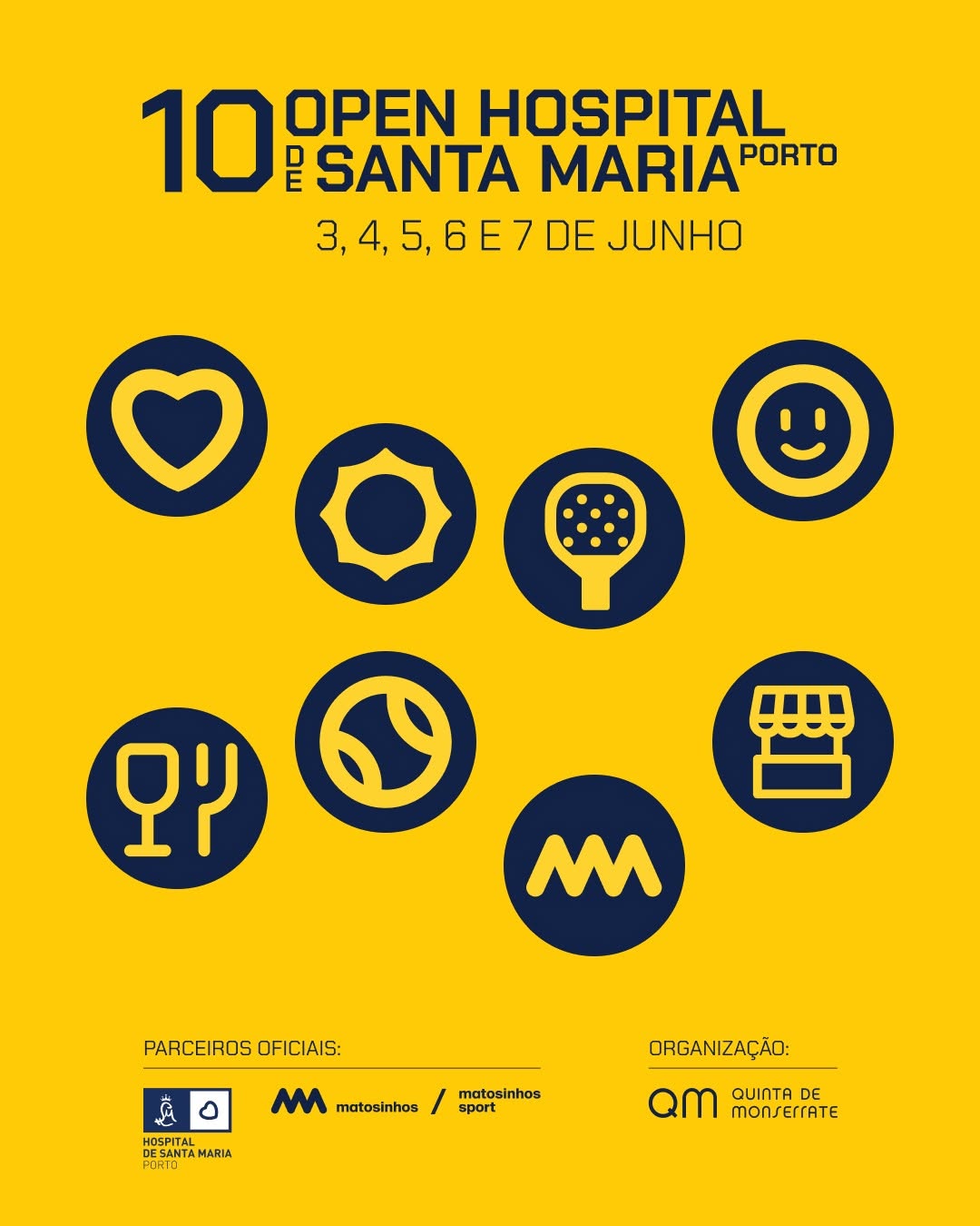 Das 10. Open Hospital de Santa Maria do Porto: Ein Padel-Festival für die ganze Familie