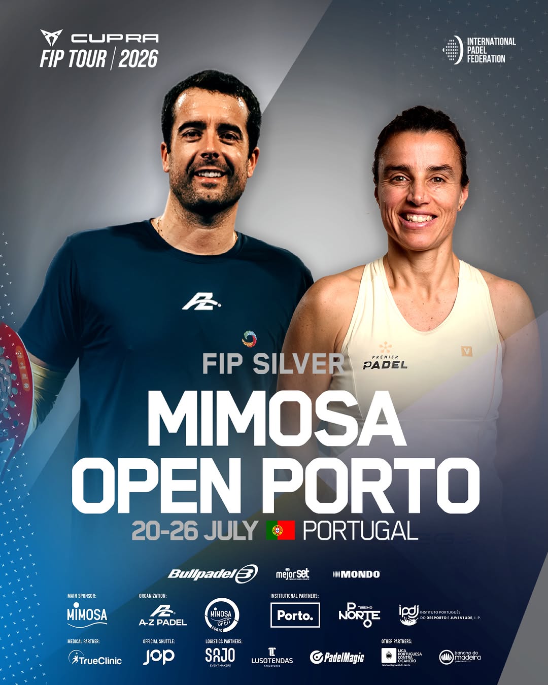 FIP Silver Mimosa Open Porto 2026: Das Turnier kehrt zurück