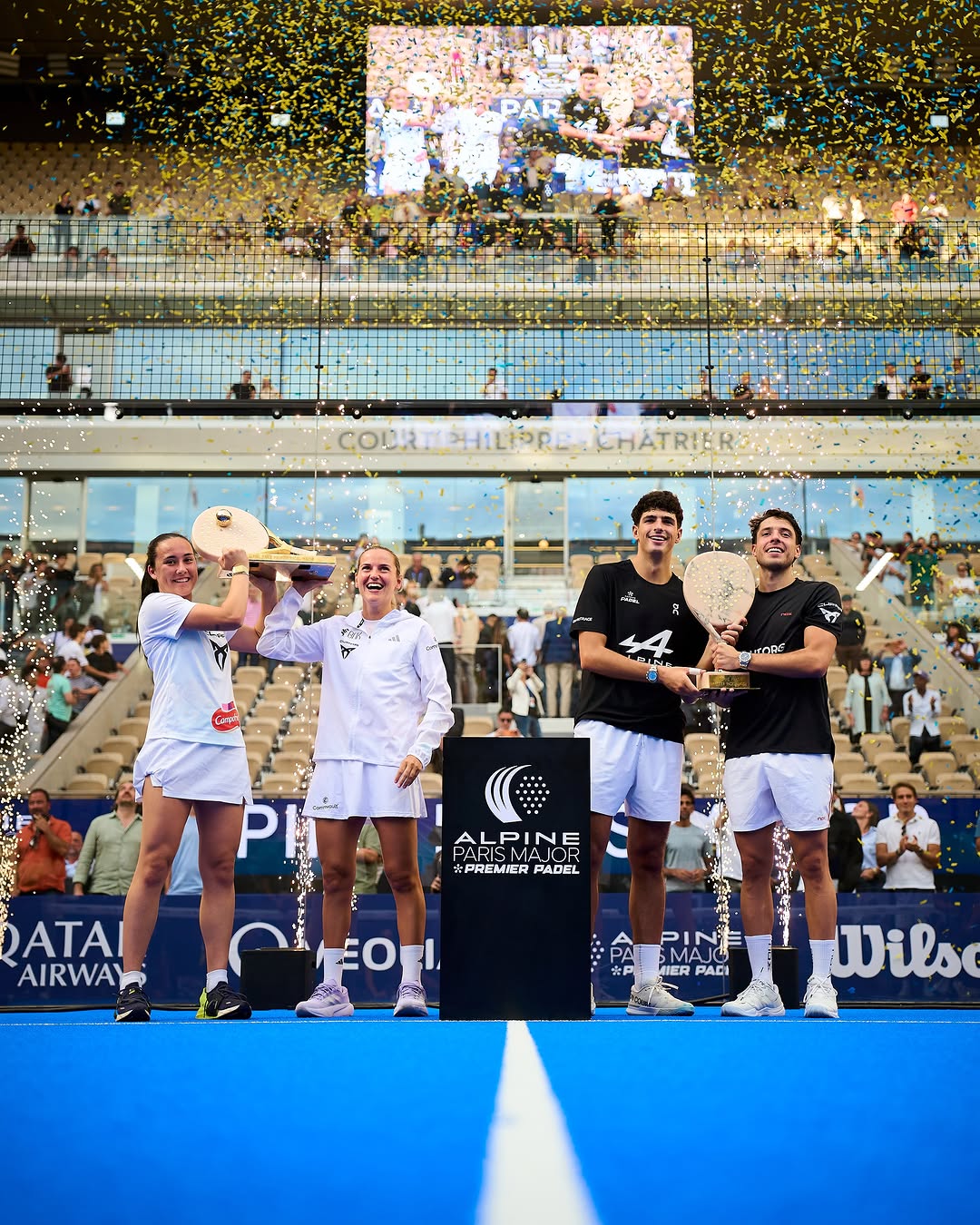 Coello and Tapia, Ustero and Sánchez Falcada Win Alpine Paris Major Titles