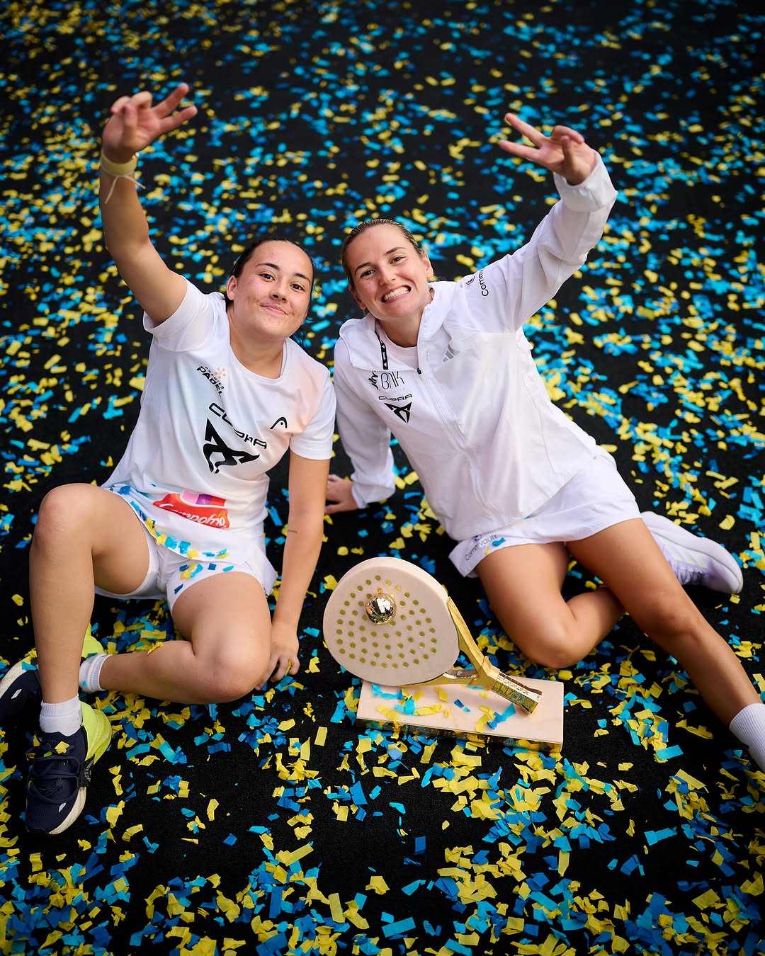 Sánchez Fallada and Ustero Win Women's Doubles Title at Alpine Paris Major