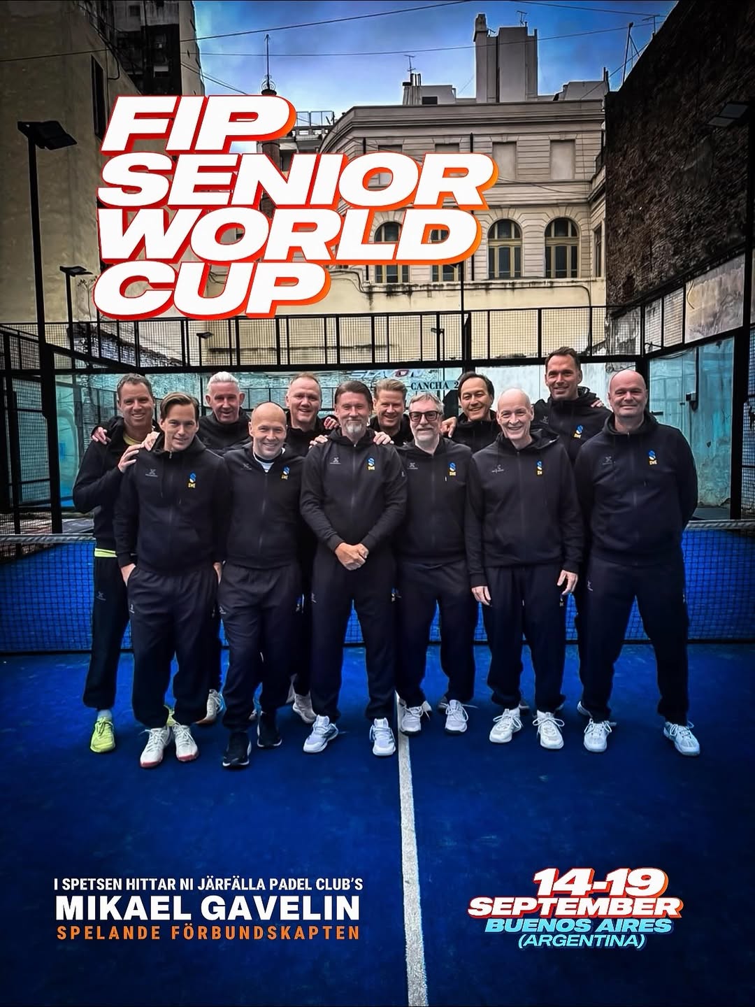 Sweden Announces Men's Roster for FIP Senior World Cup 2026 in Argentina