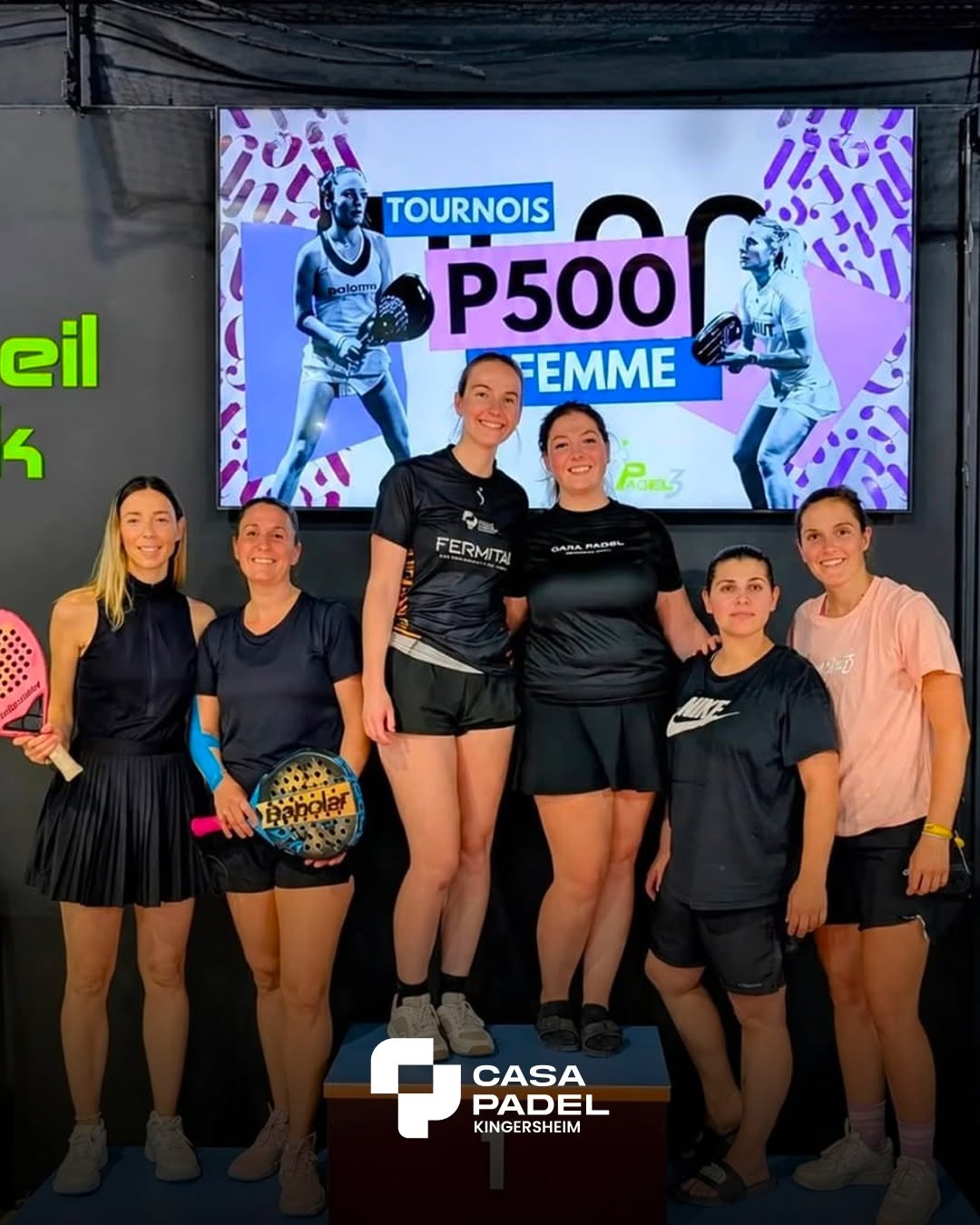 Team Casa Padel Kingersheim domina il P500 di Troyes: vittoria per Manon e Justine