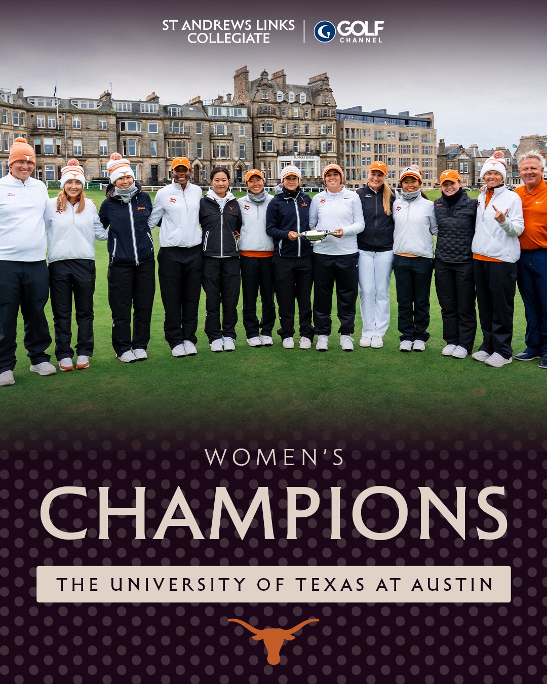 Texas Sweeps St Andrews Old Course with Collegiate Team Double - Golf Post