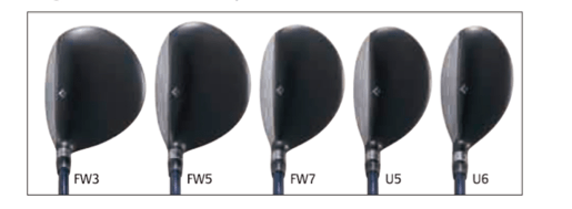 Die Tourstage ViQ Fairwayhölzer von Bridgestone. (Foto: Bridgestone)