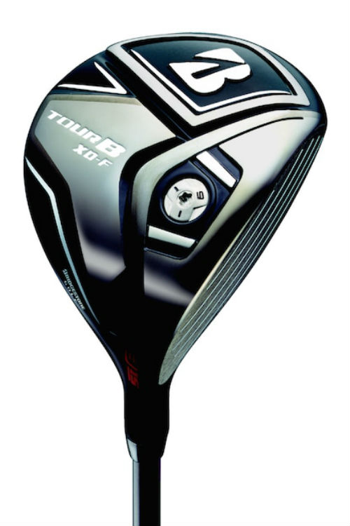 Die XD-F Fairwayhölzer und Hybride der Bridgestone Tour B Schlägerserie. (Foto: Bridgestone)