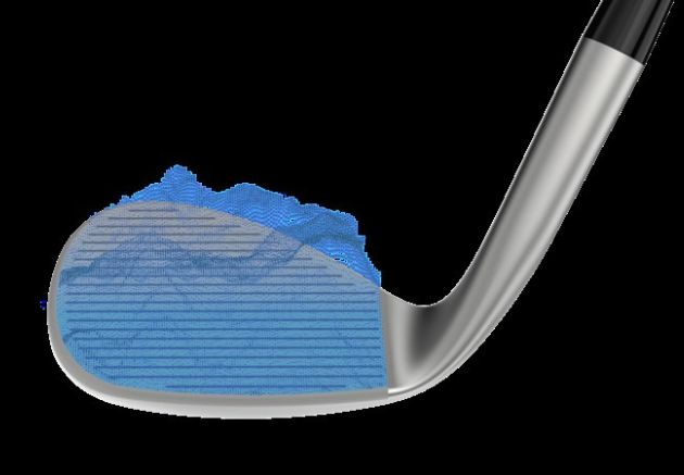 Full Face für Schläge mit geöffneter Schlagfläche und Ulti-Grooves für mehr Spin. (Foto: Cleveland)