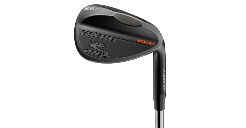 Cobra King Black One Wedge mit "Versatile"-Sohlenschliff (Foto: Cobra Golf)