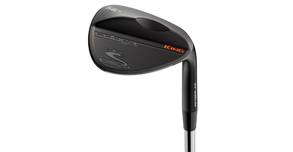 Cobra King Black One Wedge mit "WideLow"-Sohlenschliff (Foto: Cobra Golf)