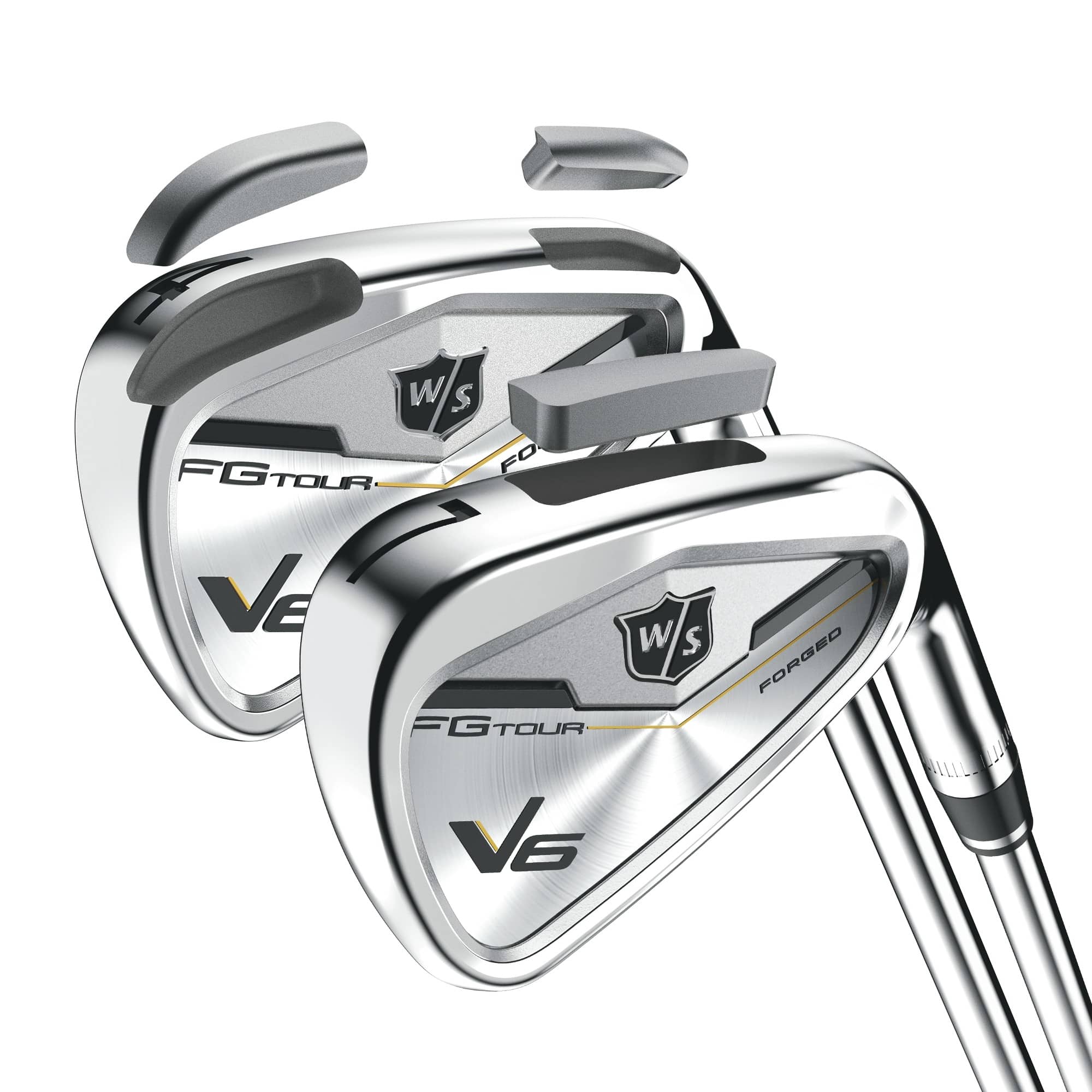 Die Wilson Staff FG Tour V6 Eisen folgen den V4 Eisen nach und sind bereits mit Toursiegen ausgestattet. (Foto: Wilson Staff)