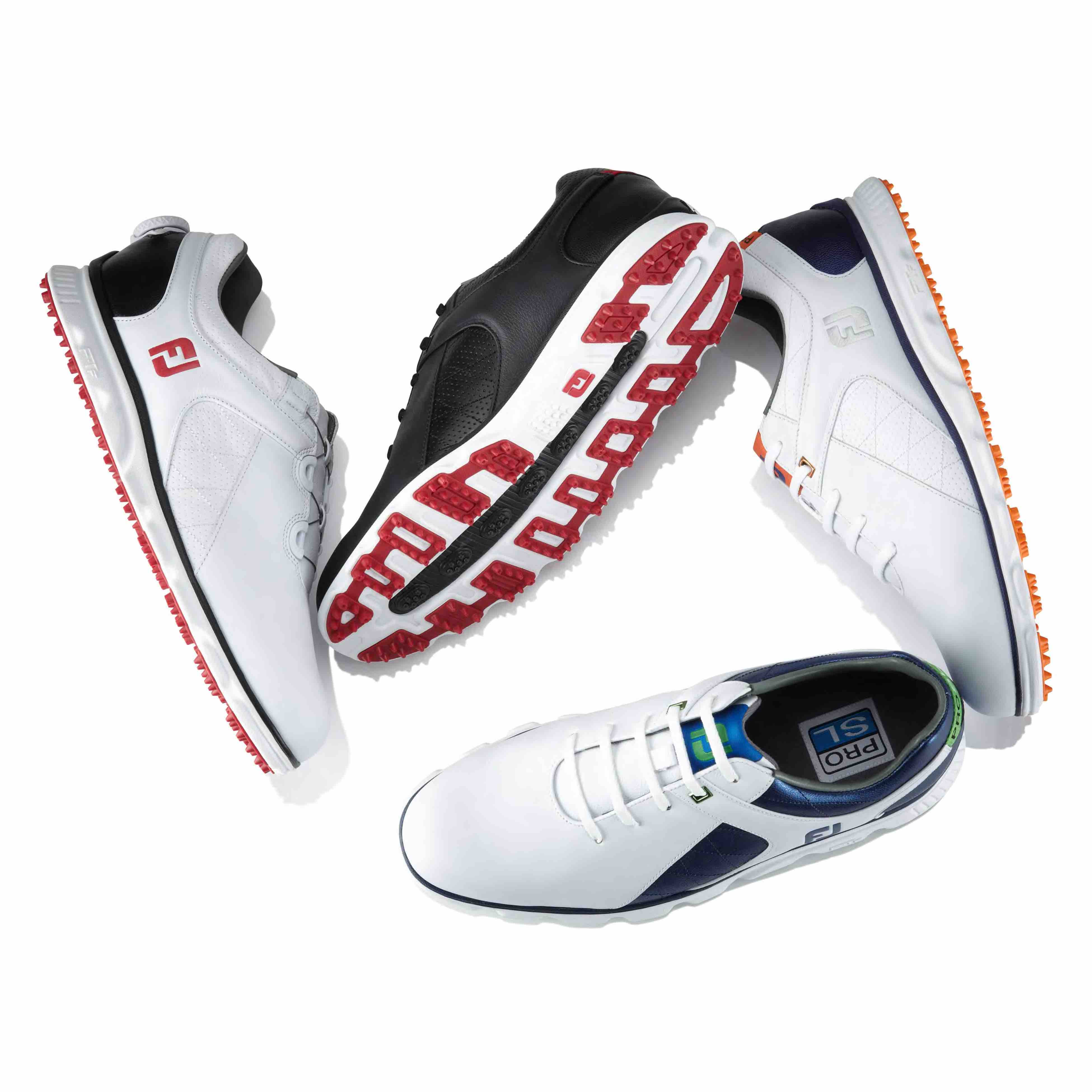 Die FootJoy Pro/SL Golfschuhe für die Saison 2017. (Foto: FootJoy)